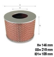 MILLARD - MK-376 - ATC-MD-2053 - AUTOMOTRIZ CONSUMIBLES - FILTROS AUTOMOTRICES - FILTROS PARA AIRE - FILTRO PARA AIRE TOYOTA HILUX LANDCRUSIER COASTER