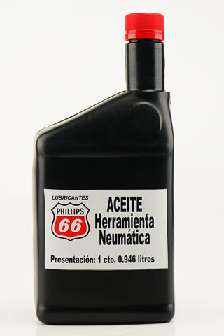 PHILLIPS 66 - '000 - ATC-PH-1006 - AIRE COMPRIMIDO - ACCESORIOS AIRE COMPRIMIDO - ACEITES PARA COMPRESOR - ACEITE PARA HERRAMIENTA NEUMATICA 1/4 GAL