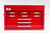 TOTAL TOOLS - GTC-102 - HER-TT-1003 - HERRAMIENTA MANUAL - GABINETES, MUEBLES Y ORGANIZADORES - GABINETES-MUEBLES Y ORGANIZADORES - CAJA METALICA CON 9 GAVETAS