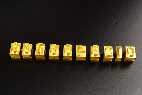 VERMAR - '32112110 - ATC-VM-1045 - AUTOMOTRIZ HERRAMIENTAS - HERRAMIENTAS PARA REPARACION Y MANTENIMIENTO - NUMEROS PARA MARCAR LLANTAS - JUEGO NUMEROS DE 1/2" PARA MARCADOR DE LLANTAS A TEMPERATURA