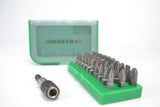 JONNESWAY - DBT31B - HER-JW-4402 -  - DESATORNILLADORES -  - JUEGO DE PUNTAS DESATORNILLADOR PHILLIPS-PLANO-TORX 31 MM