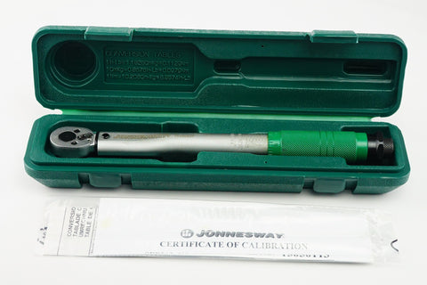 JONNESWAY - T04M060F - HER-JW-3005 - HERRAMIENTA MANUAL - TORQUIMETROS Y HERRAMIENTAS DE TORQUE - TORQUIMETROS (LLAVES DE TORQUE) - LLAVE DE TORQUE ESPIGA 1/4" RANGO 10-200 LBS / FT