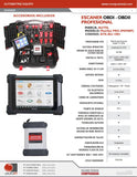 AUTEL - MAXISYSPRO - ATE-AU-1003 -  - DIAGNOSTICO AUTOMOTRIZ -  - SCANNER INALAMBRICO PANTALLA TACTIL DE 9.7"