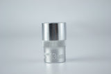 JONNESWAY - S04H3124 - HER-JW-2165 -  - CUBOS Y ACCESORIOS -  - CUBO CORTO CROMO-VANADIO ESPIGA 3/8" 6 PUNTOS - 8 MM X 28 MM - 8 MM X 28 MM