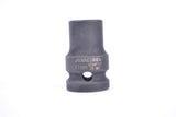 JONNESWAY - S03A4232 - HER-JW-2562 -  - CUBOS Y ACCESORIOS -  - CUBO IMPACTO CORTO ESPIGA 1/2" 6 PUNTOS - 10 MM X 38 MM - 10 MM X 38 MM