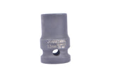 JONNESWAY - S03A4232 - HER-JW-2562 -  - CUBOS Y ACCESORIOS -  - CUBO IMPACTO CORTO ESPIGA 1/2" 6 PUNTOS - 10 MM X 38 MM - 10 MM X 38 MM