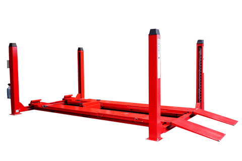 TOTAL RACING - TT5.5D-4 - ATE-TR-1403 - AUTOMOTRIZ EQUIPO - ELEVADORES - ELEVADORES CUATRO POSTES - ELEVADOR DE 4 POSTES PARA ALINEAMIENTO 12000 LBS