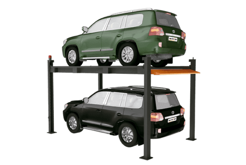 MUTRADE - '2130 - ATE-ME-1008 - AUTOMOTRIZ EQUIPO - ELEVADORES - ELEVADORES PARA PARQUEO - ELEVADOR DE 4 POSTES PARA PARQUEO 2 ESPACIOS DE 3.000 KILOS