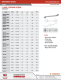 JONNESWAY - W230607 - HER-JW-1000 - HERRAMIENTA MANUAL - LLAVES - LLAVES CORONA DOBLE - LLAVE CORONA DOBLE CROMO-VANADIO - 6 MM X 7 MM - 6 MM X 7 MM