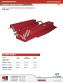 TOTAL TOOLS - TB-505 - HER-TT-1001 -  - GABINETES, MUEBLES Y ORGANIZADORES -  - CAJA METALICA CON 5 COMPARTIMENTOS TIPO ACORDEON