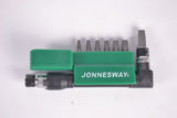 JONNESWAY - S08H2ST8S - HER-JW-2108 -  - DESATORNILLADORES -  - JUEGO DE PUNTAS TORX CON RATCHET T10 A T40