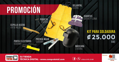 COMPRA TOTAL - PROM-ACC-SOLD - PRM-CT-1010 - PROMOCIONES COMPRA TOTAL -  -  - KIT DE ACCESORIOS PARA SOLDAR