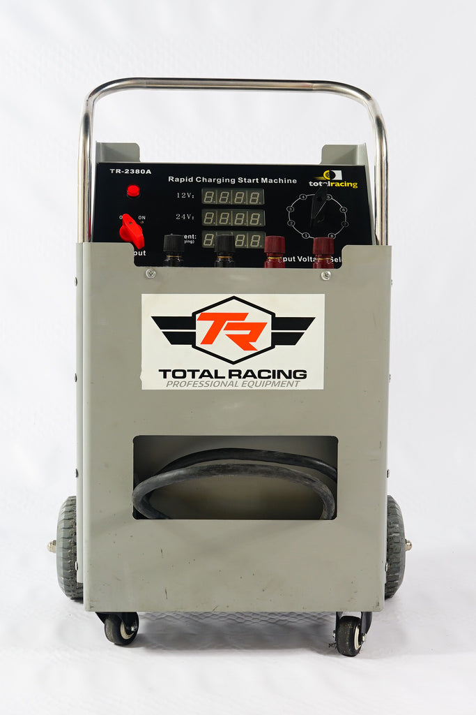 TOTAL RACING - TR-2380A - ATE-TR-1041 - AUTOMOTRIZ EQUIPO - CARGADORES Y PROBADORES DE BATERIAS - CARGADORES Y BOOSTER DE BATERIA - CARGADOR PARA BATERIAS DE 12-24 VOLTIOS EN 850 AMPS