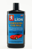 LION - CW-328 - ATC-LN-1044 - AUTOMOTRIZ CONSUMIBLES - PRODUCTOS DE LIMPIEZA, CERAS Y SHAMPOOS - CERAS Y PULIDORES - CERA LIQUIDA CON CARNAUBA PARA AUTOS 16 OZ