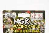 NGK - CR4 - ATC-NG-1297 -  - BUJIAS, CABLES Y COBERTORES -  - CHUPON ESCUADRA CON CABLE PARA BUJIA PARA MOTO CHUPON EN BAQUELITA LARGO 50 CM