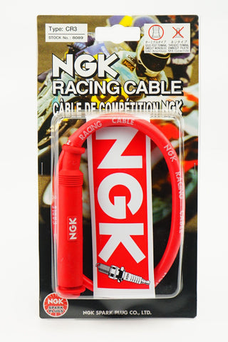 NGK - CR3 - ATC-NG-1296 - AUTOMOTRIZ CONSUMIBLES - BUJIAS, CABLES Y COBERTORES - CABLES - CHUPON RECTO CON CABLE IMPERMEABLE PARA MOTO 50 CM