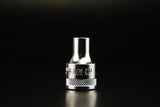 JONNESWAY - S68H4108 - HER-JW-2340 - HERRAMIENTA MANUAL - CUBOS Y ACCESORIOS - CUBOS CROMADOS ESPIGA 1/2 PULGADA CORTOS - CUBO CROMADO ESPIGA DE 1/2 DE 7 POCISIONES EN 8 MM SERIE SUPER TECH - 8 MM