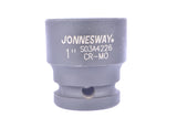 JONNESWAY - S03A4226 - HER-JW-2581 -  - CUBOS Y ACCESORIOS -  - CUBO IMPACTO CORTO ESPIGA 1/2" - 3/8" X 38 MM - 3/8" X 38 MM