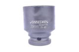 JONNESWAY - S03A4232 - HER-JW-2562 -  - CUBOS Y ACCESORIOS -  - CUBO IMPACTO CORTO ESPIGA 1/2" 6 PUNTOS - 10 MM X 38 MM - 10 MM X 38 MM