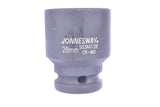 JONNESWAY - S03A4232 - HER-JW-2562 -  - CUBOS Y ACCESORIOS -  - CUBO IMPACTO CORTO ESPIGA 1/2" 6 PUNTOS - 10 MM X 38 MM - 10 MM X 38 MM