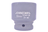 JONNESWAY - S03A6251 - HER-JW-2772 -  - CUBOS Y ACCESORIOS -  - CUBO IMPACTO CORTO ESPIGA 3_4 6PTS - 17 MM X 50 MM - 17 MM X 50 MM