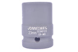 JONNESWAY - S03A6251 - HER-JW-2772 -  - CUBOS Y ACCESORIOS -  - CUBO IMPACTO CORTO ESPIGA 3_4 6PTS - 17 MM X 50 MM - 17 MM X 50 MM