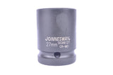 JONNESWAY - S03A6251 - HER-JW-2772 -  - CUBOS Y ACCESORIOS -  - CUBO IMPACTO CORTO ESPIGA 3_4 6PTS - 17 MM X 50 MM - 17 MM X 50 MM