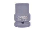 JONNESWAY - S03A6251 - HER-JW-2772 -  - CUBOS Y ACCESORIOS -  - CUBO IMPACTO CORTO ESPIGA 3_4 6PTS - 17 MM X 50 MM - 17 MM X 50 MM