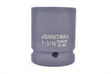 JONNESWAY - S03A6251 - HER-JW-2772 -  - CUBOS Y ACCESORIOS -  - CUBO IMPACTO CORTO ESPIGA 3_4 6PTS - 17 MM X 50 MM - 17 MM X 50 MM