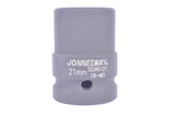 JONNESWAY - S03A6251 - HER-JW-2772 -  - CUBOS Y ACCESORIOS -  - CUBO IMPACTO CORTO ESPIGA 3_4 6PTS - 17 MM X 50 MM - 17 MM X 50 MM