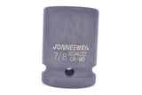 JONNESWAY - S03A6251 - HER-JW-2772 -  - CUBOS Y ACCESORIOS -  - CUBO IMPACTO CORTO ESPIGA 3_4 6PTS - 17 MM X 50 MM - 17 MM X 50 MM