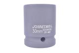 JONNESWAY - S03A6251 - HER-JW-2772 -  - CUBOS Y ACCESORIOS -  - CUBO IMPACTO CORTO ESPIGA 3_4 6PTS - 17 MM X 50 MM - 17 MM X 50 MM