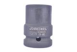 JONNESWAY - S03A6251 - HER-JW-2772 -  - CUBOS Y ACCESORIOS -  - CUBO IMPACTO CORTO ESPIGA 3_4 6PTS - 17 MM X 50 MM - 17 MM X 50 MM