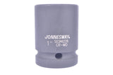 JONNESWAY - S03A6251 - HER-JW-2772 -  - CUBOS Y ACCESORIOS -  - CUBO IMPACTO CORTO ESPIGA 3_4 6PTS - 17 MM X 50 MM - 17 MM X 50 MM