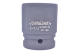 JONNESWAY - S03A6251 - HER-JW-2772 -  - CUBOS Y ACCESORIOS -  - CUBO IMPACTO CORTO ESPIGA 3_4 6PTS - 17 MM X 50 MM - 17 MM X 50 MM