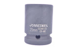 JONNESWAY - S03A6251 - HER-JW-2772 -  - CUBOS Y ACCESORIOS -  - CUBO IMPACTO CORTO ESPIGA 3_4 6PTS - 17 MM X 50 MM - 17 MM X 50 MM