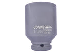 JONNESWAY - S03AD6240 - HER-JW-2803 -  - CUBOS Y ACCESORIOS -  - CUBO IMPACTO PROFUNDIDAD ESPIGA 3/4" 6 PUNTOS - 19 MM X 90 MM - 19 MM X 90 MM