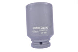 JONNESWAY - S03AD6240 - HER-JW-2803 -  - CUBOS Y ACCESORIOS -  - CUBO IMPACTO PROFUNDIDAD ESPIGA 3/4" 6 PUNTOS - 19 MM X 90 MM - 19 MM X 90 MM