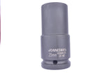 JONNESWAY - S03AD6133 - HER-JW-2781 - HERRAMIENTA MANUAL - CUBOS Y ACCESORIOS -  - CUBO IMPACTO PROFUNDIDAD ESPIGA 3/4" 6 PUNTOS - 19 MM X 90 MM - 19 MM X 90 MM