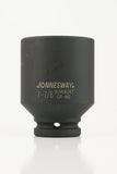 JONNESWAY - S03AD6240 - HER-JW-2803 - HERRAMIENTA MANUAL - CUBOS Y ACCESORIOS -  - CUBO IMPACTO PROFUNDIDAD ESPIGA 3/4" 6 PUNTOS - 19 MM X 90 MM - 19 MM X 90 MM