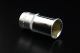 JONNESWAY - S05HD4226 - HER-JW-2407 -  - CUBOS Y ACCESORIOS -  - CUBO PROFUNDO CROMO-VANADIO ESPIGA 1/2" 6 PUNTOS - 8 MM X 76 MM - 8 MM X 76 MM