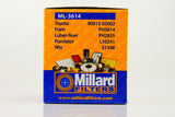 MILLARD - ML-3614 - ATC-MD-3002 -  - FILTROS AUTOMOTRICES -  - FILTRO PARA ACEITE FORD SUZUKI Y TOYOTA