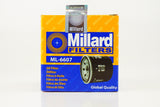 MILLARD - ML-6607 - ATC-MD-3004 -  - FILTROS AUTOMOTRICES -  - FILTRO PARA ACEITE MAZDA KIA HYUNDAI NISSAN