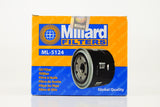 MILLARD - ML-5124 - ATC-MD-3046 -  - FILTROS AUTOMOTRICES -  - FILTRO PARA ACEITE TOYOTA COROLLA STARLET PREVIA