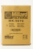 MILLARD - MK-5070 - ATC-MD-2031 -  - FILTROS AUTOMOTRICES -  - FILTRO PARA AIRE CHEVROLET NPR