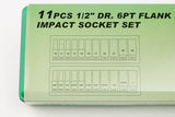 JONNESWAY - S03AD4111S - HER-JW-2970 -  - CUBOS Y ACCESORIOS -  - JUEGO DE CUBOS ESPIGA 1/2" IMPACTO MILIMETRICO LARGOS