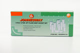 JONNESWAY - S04HD411S - HER-JW-2969 -  - CUBOS Y ACCESORIOS -  - JUEGO DE CUBOS ESPIGA 1/2" LARGO 10-24 MM 10 PIEZAS