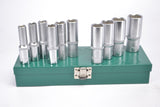 JONNESWAY - S04HD411S - HER-JW-2969 -  - CUBOS Y ACCESORIOS -  - JUEGO DE CUBOS ESPIGA 1/2" LARGO 10-24 MM 10 PIEZAS