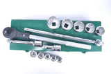JONNESWAY - S04H6415S - HER-JW-2978 -  - CUBOS Y ACCESORIOS -  - JUEGO DE CUBOS ESPIGA 3/4" PULGADAS 10 PIEZAS