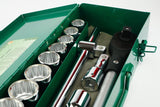 JONNESWAY - S04H6415S - HER-JW-2978 -  - CUBOS Y ACCESORIOS -  - JUEGO DE CUBOS ESPIGA 3/4" PULGADAS 10 PIEZAS